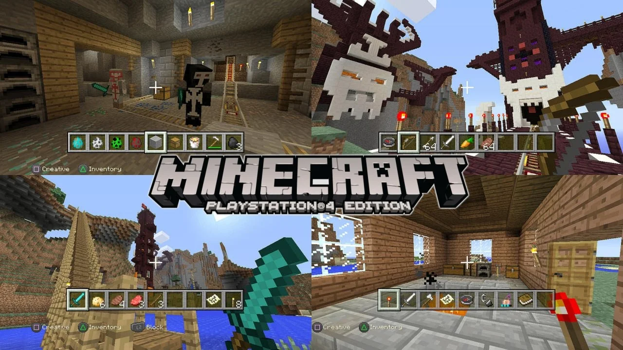 نقد و بررسی بازی Minecraft Playstation 4 Edition مخصوص PS4 01