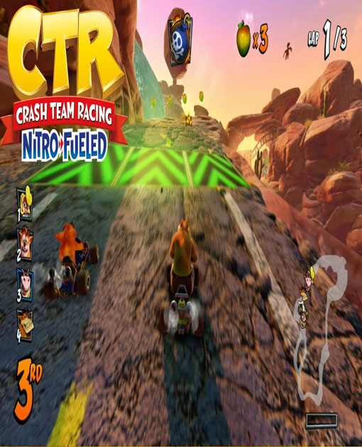 تصویری از بازی Crash Team Racing Nitro Fueled در Ps4 1