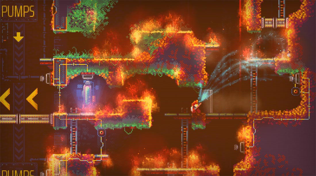 گرافیک بازی Nuclear Blaze برای PS4
