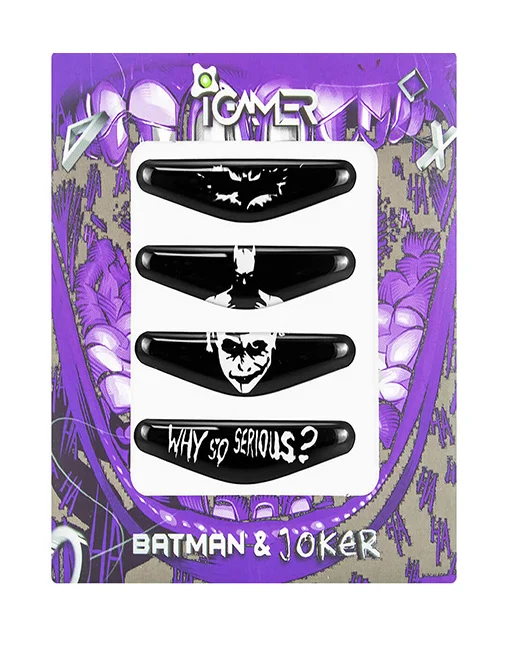 خرید لایت بار دسته PS4 طرح Batman & Joker (چهار عدد)