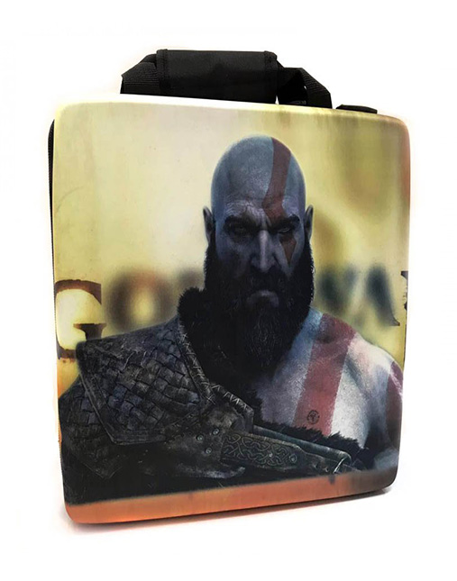 خرید کیف حمل ضد ضربه طرح Kratos برای PS4
