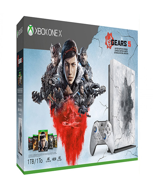 خرید کنسول بازی Xbox One X ظرفیت ۱ ترابایت طرح Gears 5 Limited Edition