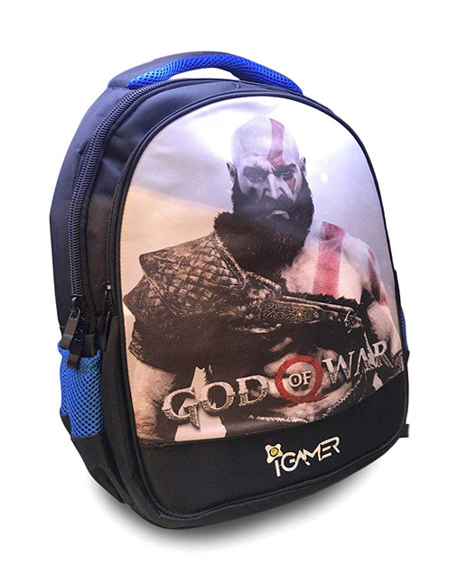 خرید کیف کوله پشتی آی گیمر طرح Kratos برای PS4