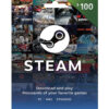 خرید گیفت کارت 100 دلاری استیم ( Steam )