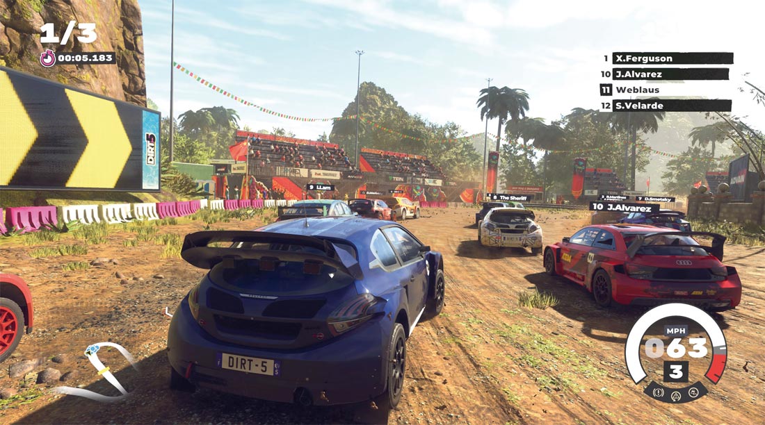 گیم پلی بازی Dirt 5 برای PS4