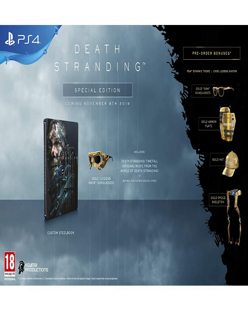 تصویر بازی Death Stranding Special Edition برای Ps4