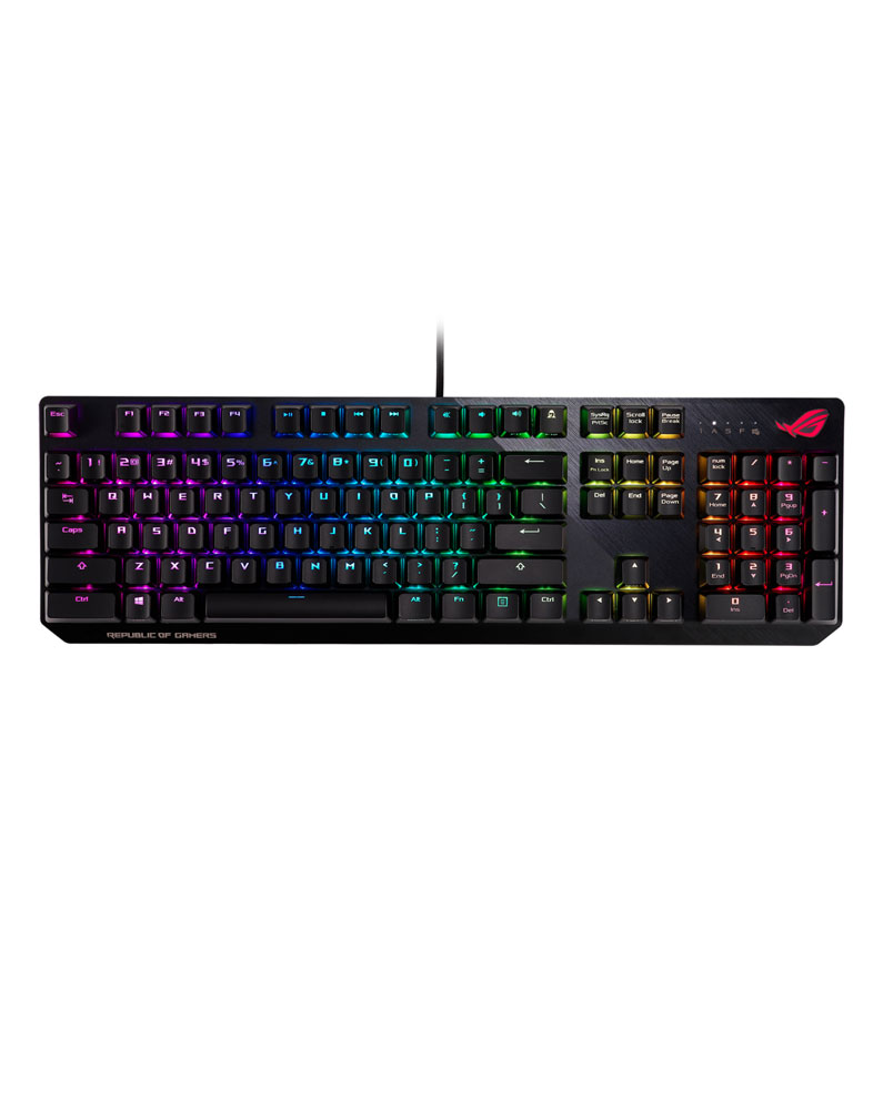 خرید و قیمت کیبورد گیمینگ ایسوس Asus ROG Strix Scope