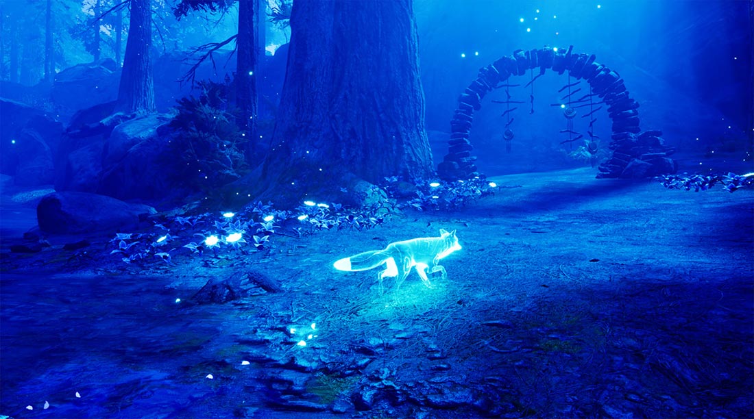 گیم پلی بازی Spirit Of The North برای PS5