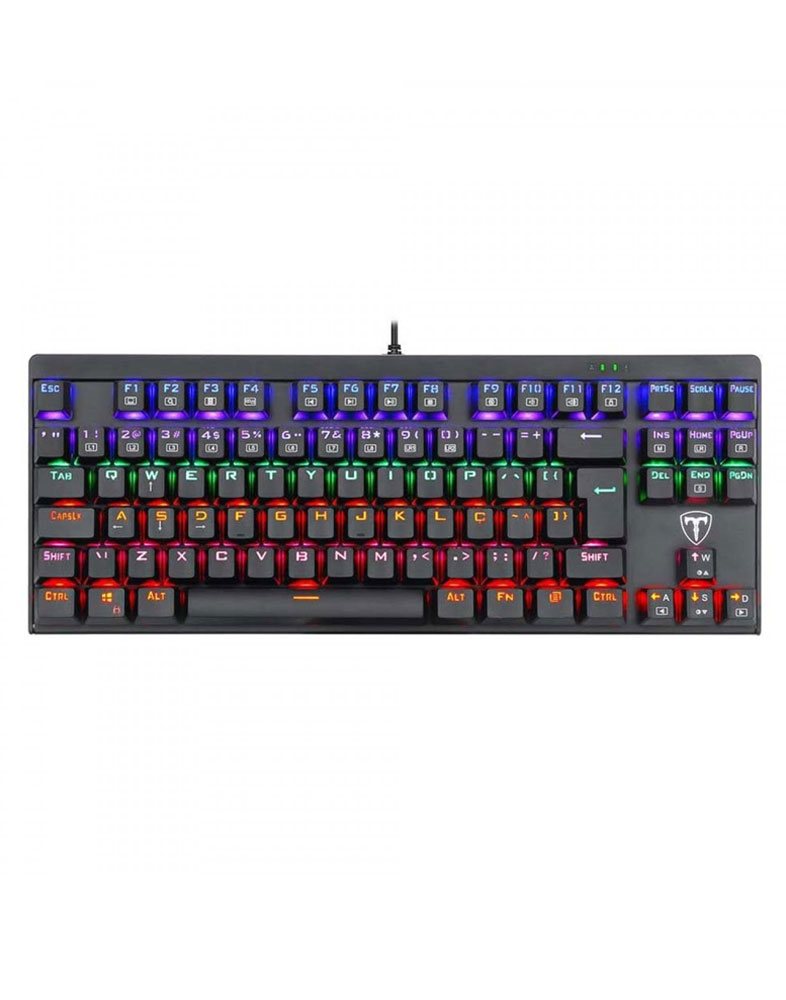 خرید و قیمت کیبورد گیمینگ تی دگر T-Dagger Corvette T-TGK302