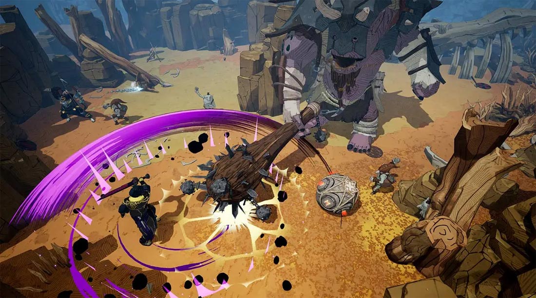 گرافیک بازی Tribes Of Midgard برای PS5