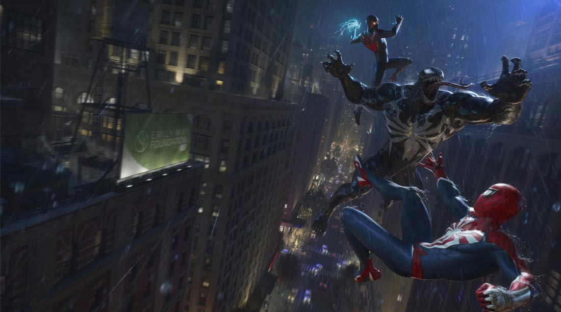 گرافیک بازی Marvel Spider Man 2 برای PS5
