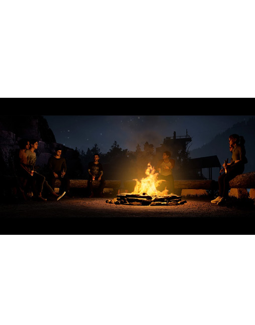 تصویری از کمپ در بخش داستانی بازی د کوآری برای PS5