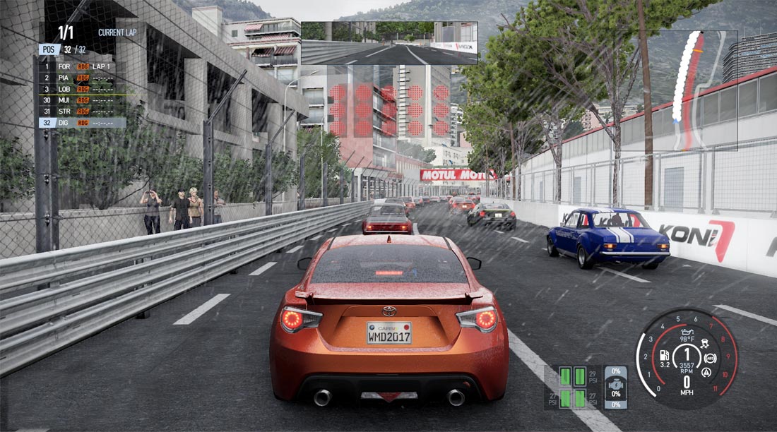 گرافیک بازی Project Cars 2 برای Ps4