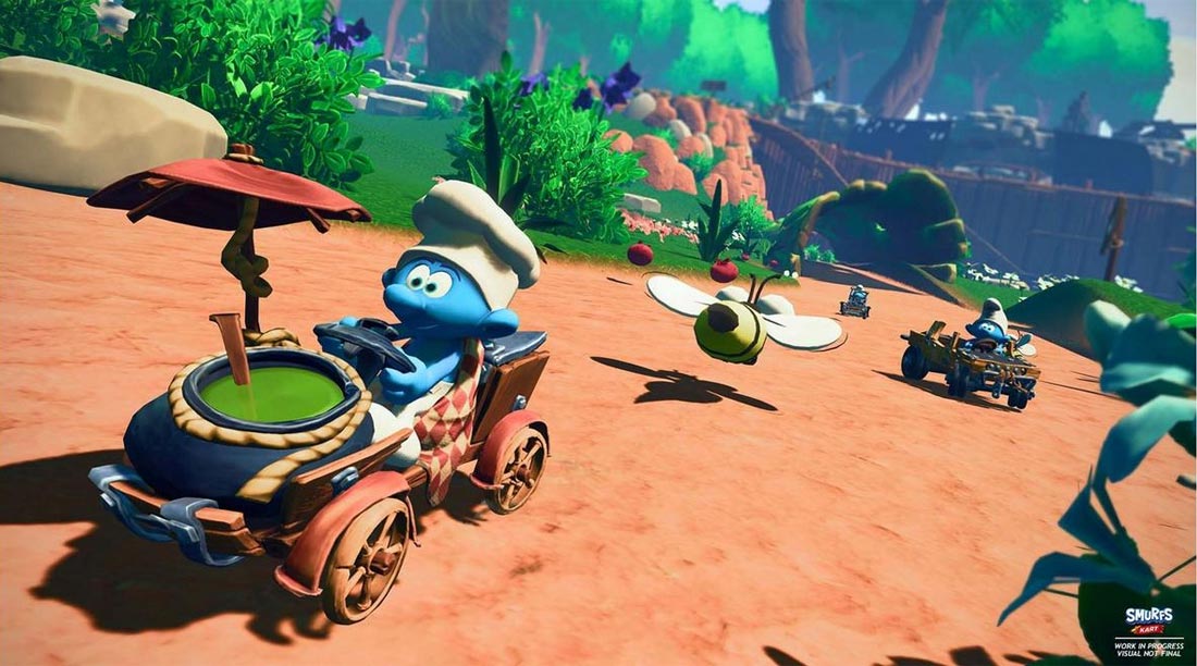 گیم پلی بازی Smurfs Kart برای PS4