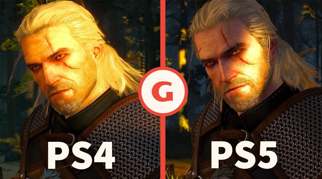 تفاوت گرافیکی بازی ویتچر بین PS4 و PS5