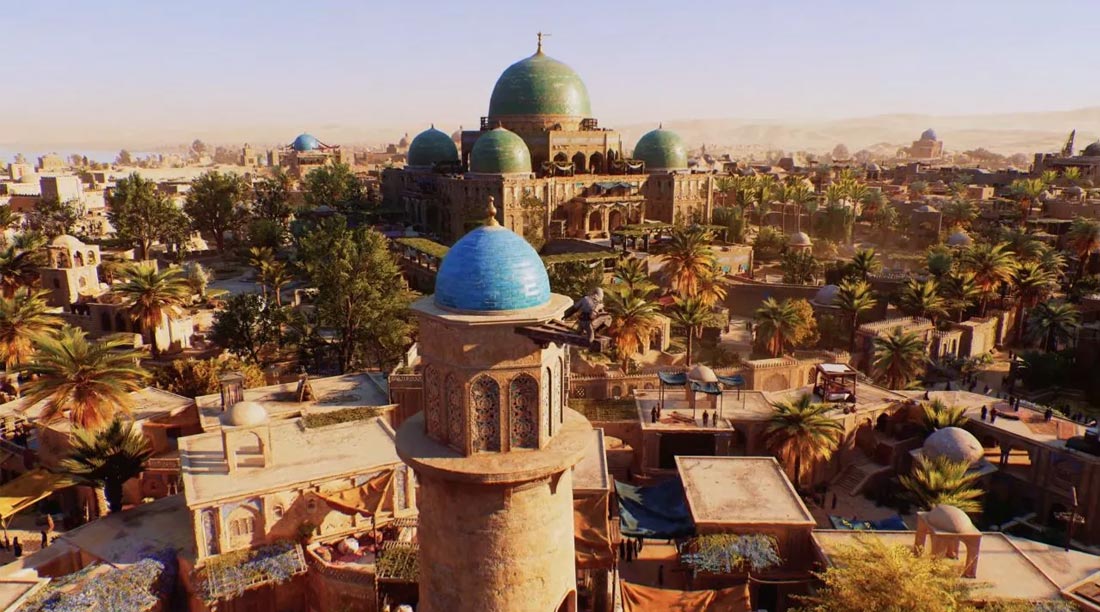 جهان زیبا و شهر بغداد در بازی Assassins Creed Mirage برای PS5
