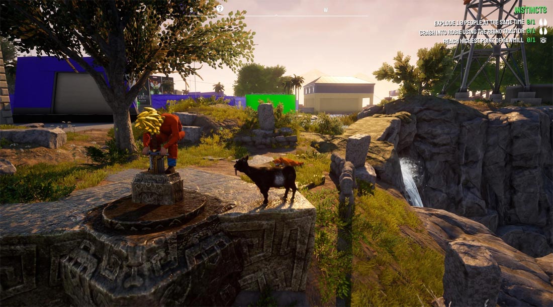 گیم پلی بازی Goat Simulator 3 برای PS5