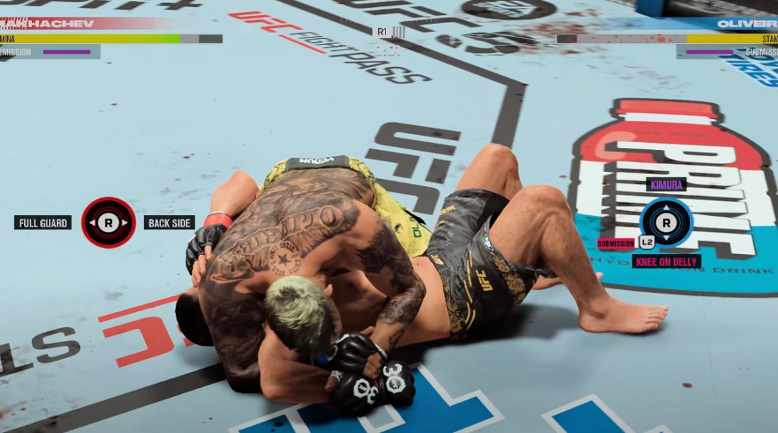 گرافیک بازی UFC 5 برای PS5