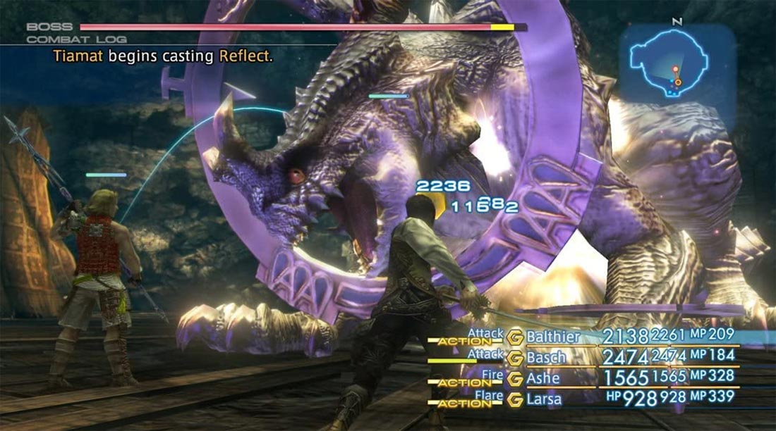 گیم پلی بازی Final Fantasy XII The Zodiac Age برای PS4