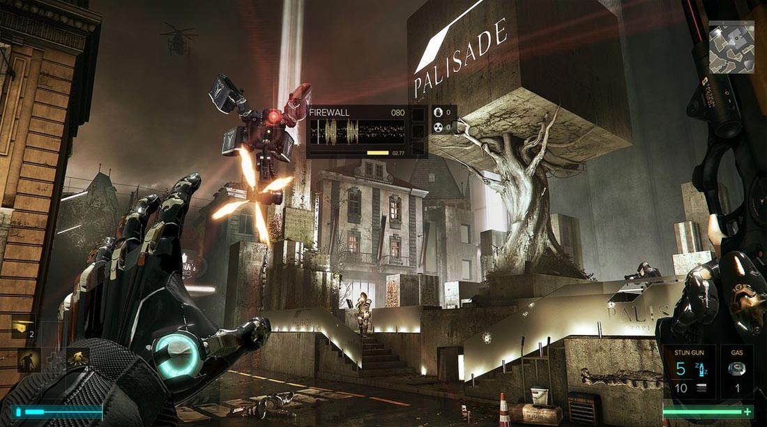 گرافیک بازی Deus Ex Mankind Divided برای PS4
