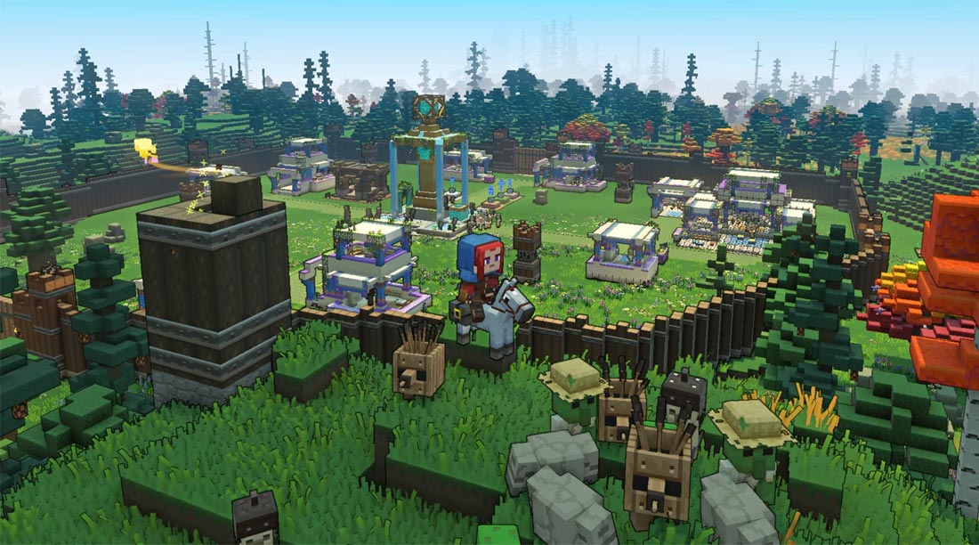 نقد و بررسی بازی Minecraft Legends برای PS4