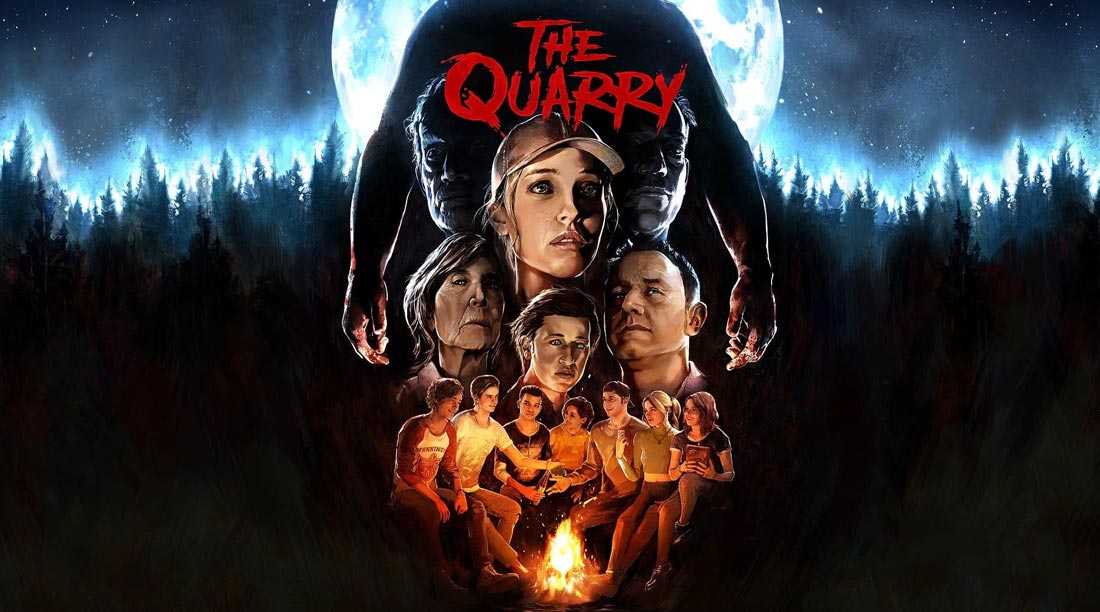 بازی ترسناک The Quarry برای PlayStation 5