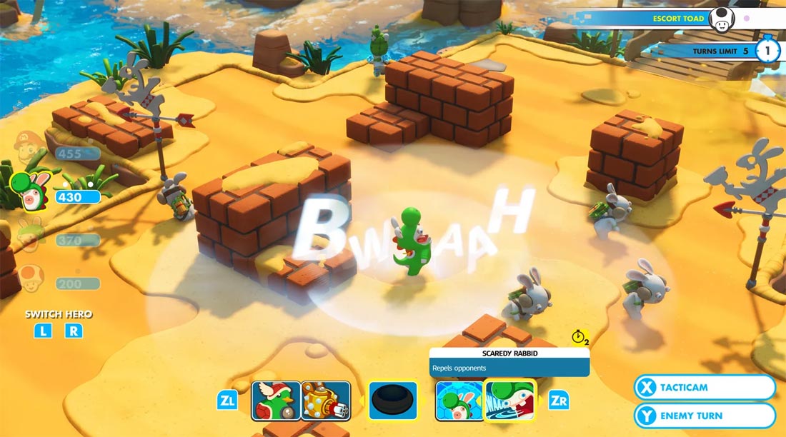 نقد و بررسی بازی Mario + Rabbids Kingdom Battle برای Nintendo Switch