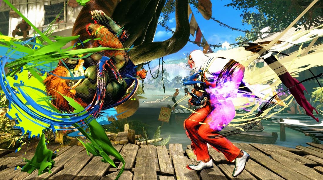 گرافیک بازی Street Fighter 6 برای PS4