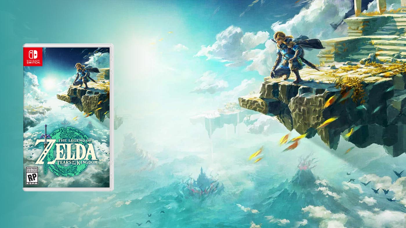 Legend of Zelda Tears of the Kingdom slider