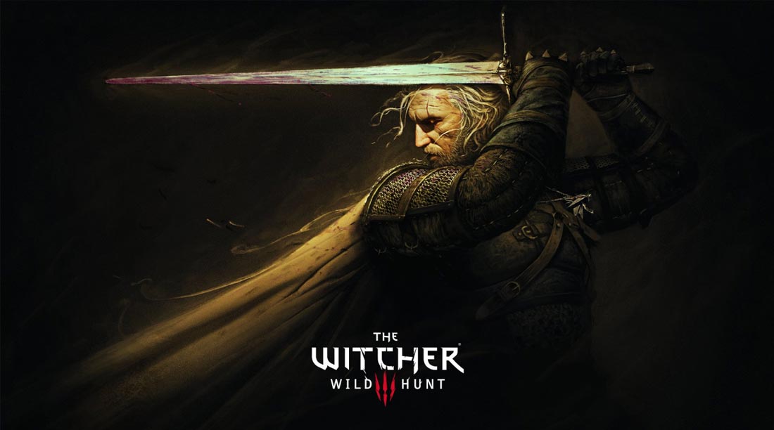 تصویر زیبا از گرالت در بازی witcher 3 ps5