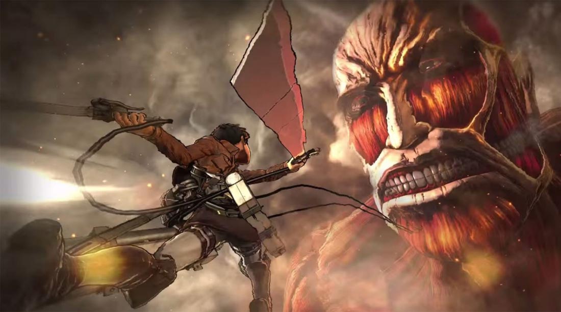 داستان بازی Attack On Titan Wings Of Freedom برای PS4