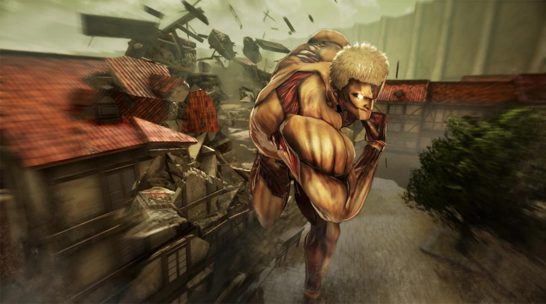 گیم پلی Attack On Titan Wings Of Freedom برای PS4