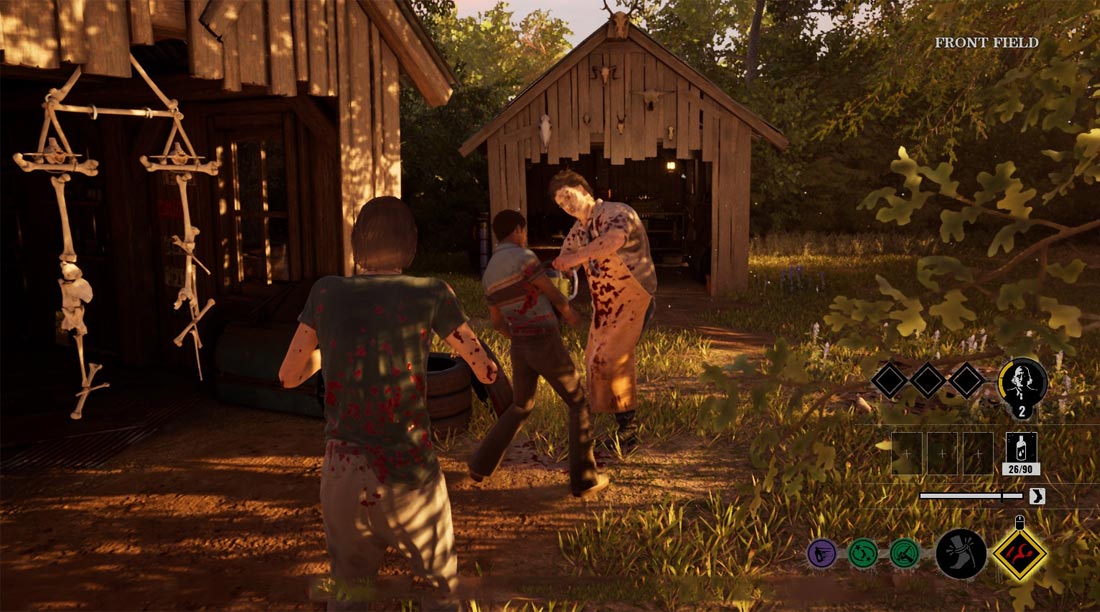 گرافیک بازی The Texas Chain Saw Massacre برای PS4