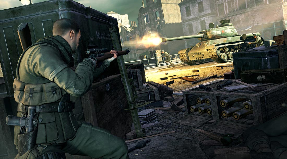 گیم پلی بازی Sniper Elite V2 Remastered برای PS4