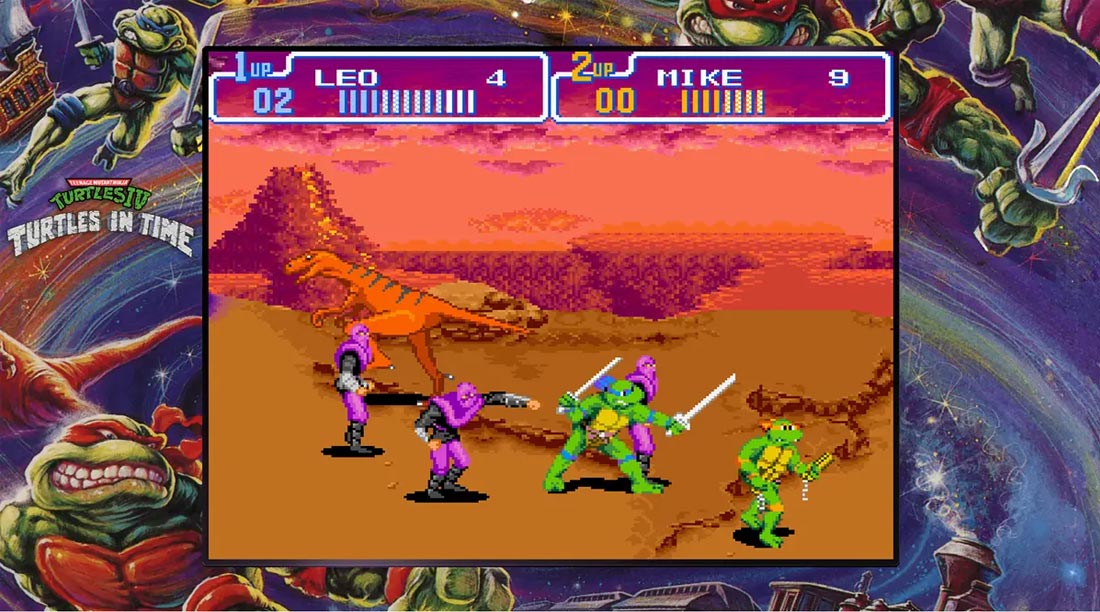 گیم پلی بازی Teenage Mutant Ninja Turtles The Cowabunga Collection برای PS4