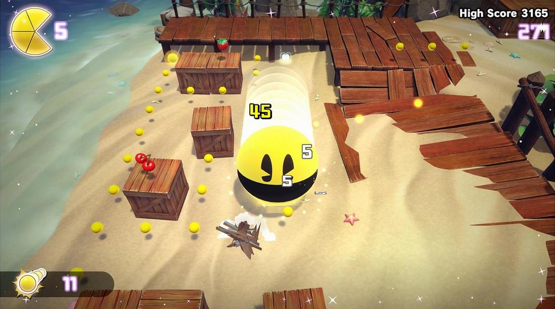 گیم پلی بازی Pac Man World Re pac برای PS4
