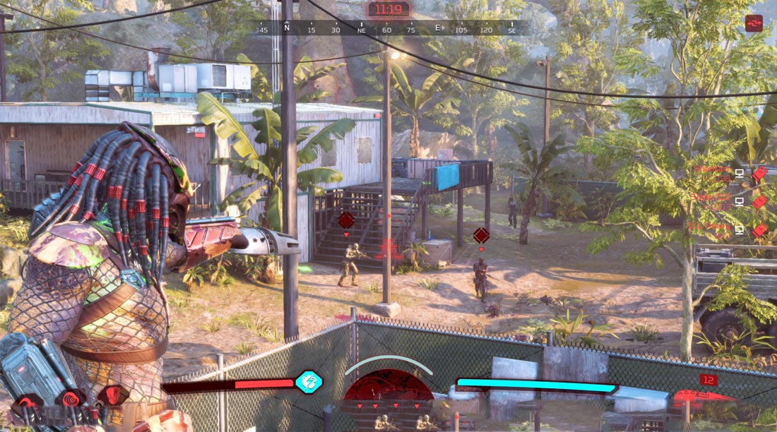 گرافیک بازی Predator Hunting Grounds برای PS4