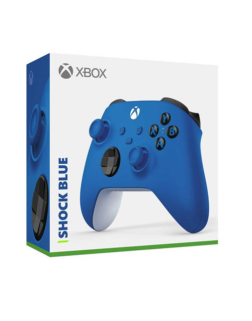 تصویر دسته Xbox Series X | S Wireless Controller طرح Shock Blue