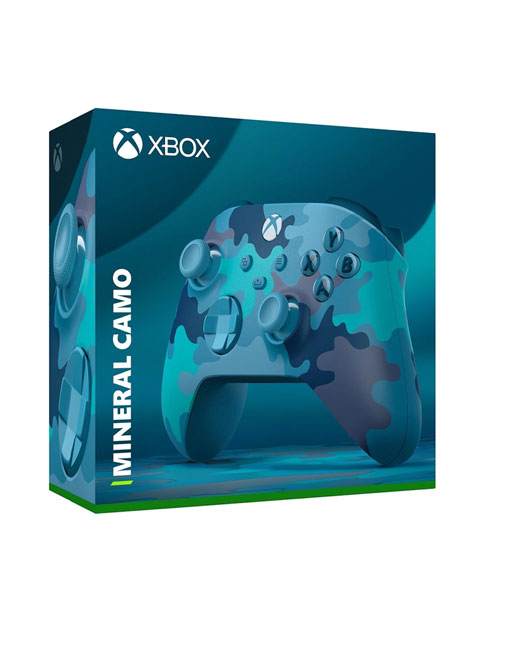 تصویر دسته Xbox Series X | S Wireless Controller طرح Mineral Camo