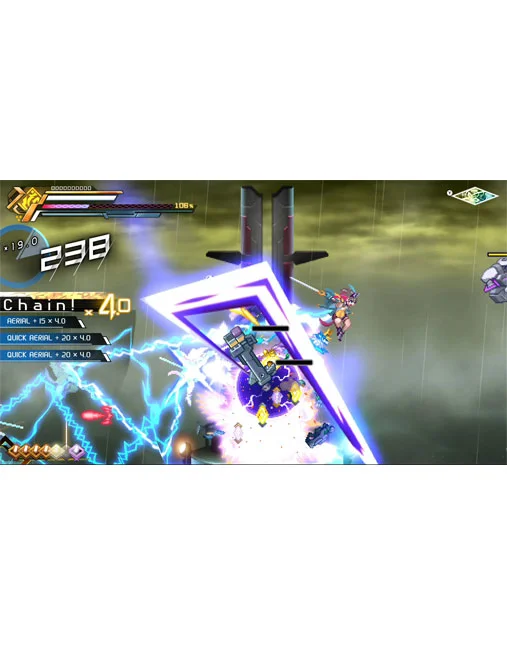 تصویر بازی Azure Striker Gunvolt برای Nintendo Switch 02