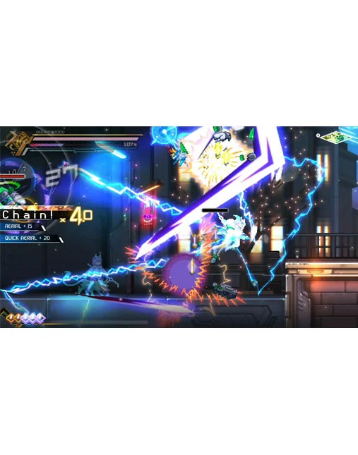 تصویر بازی Azure Striker Gunvolt برای Nintendo Switch 03