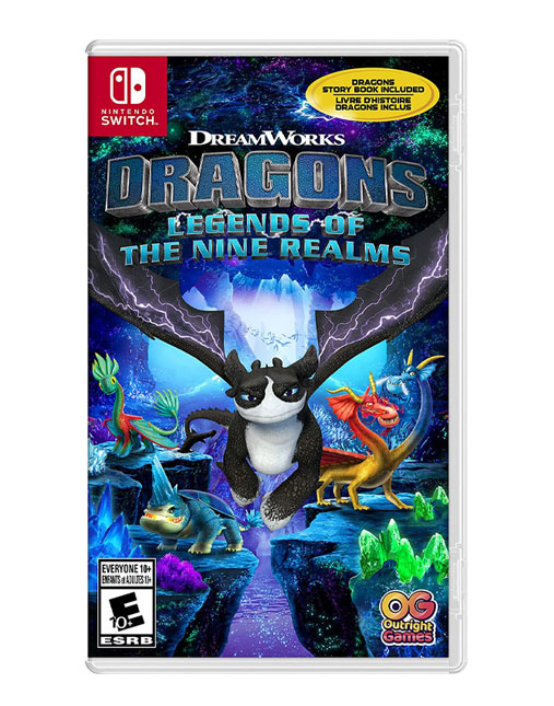 خرید بازی DreamWorks Dragons Legends of The Nine Realms برای Nintendo Switch