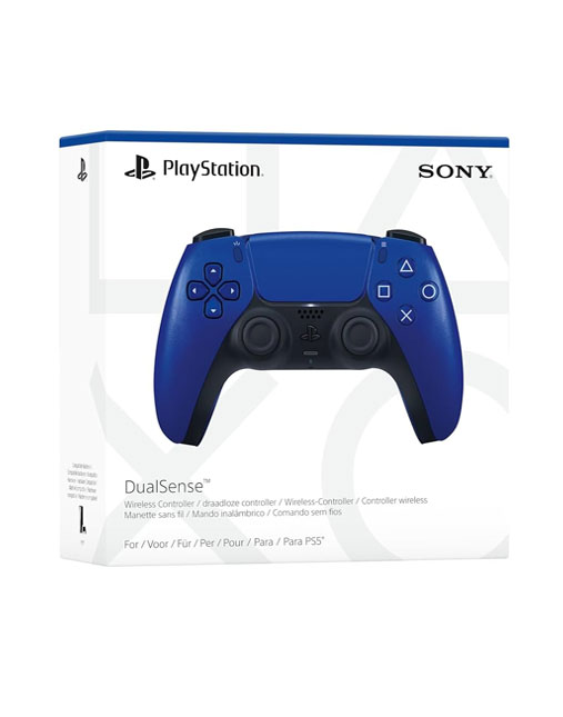 تصویر دسته DualSense طرح Cobalt Blue برای PS5 01