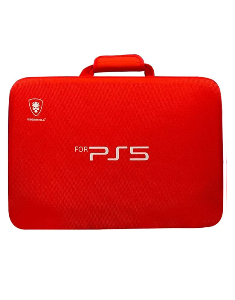 خرید و قیمت کیف Deadskull برای ps5 و ps5 pro رنگ قرمز