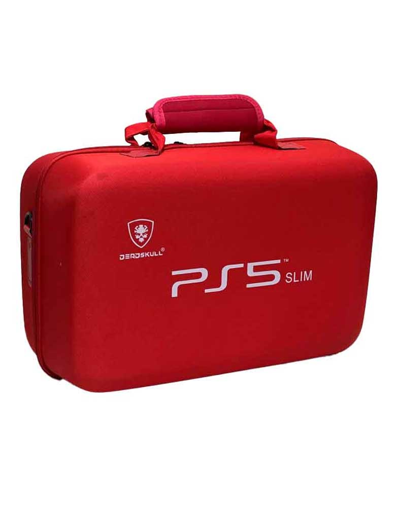 خرید و قیمت کیف Deadskull برای ps5 Slim رنگ قرمز