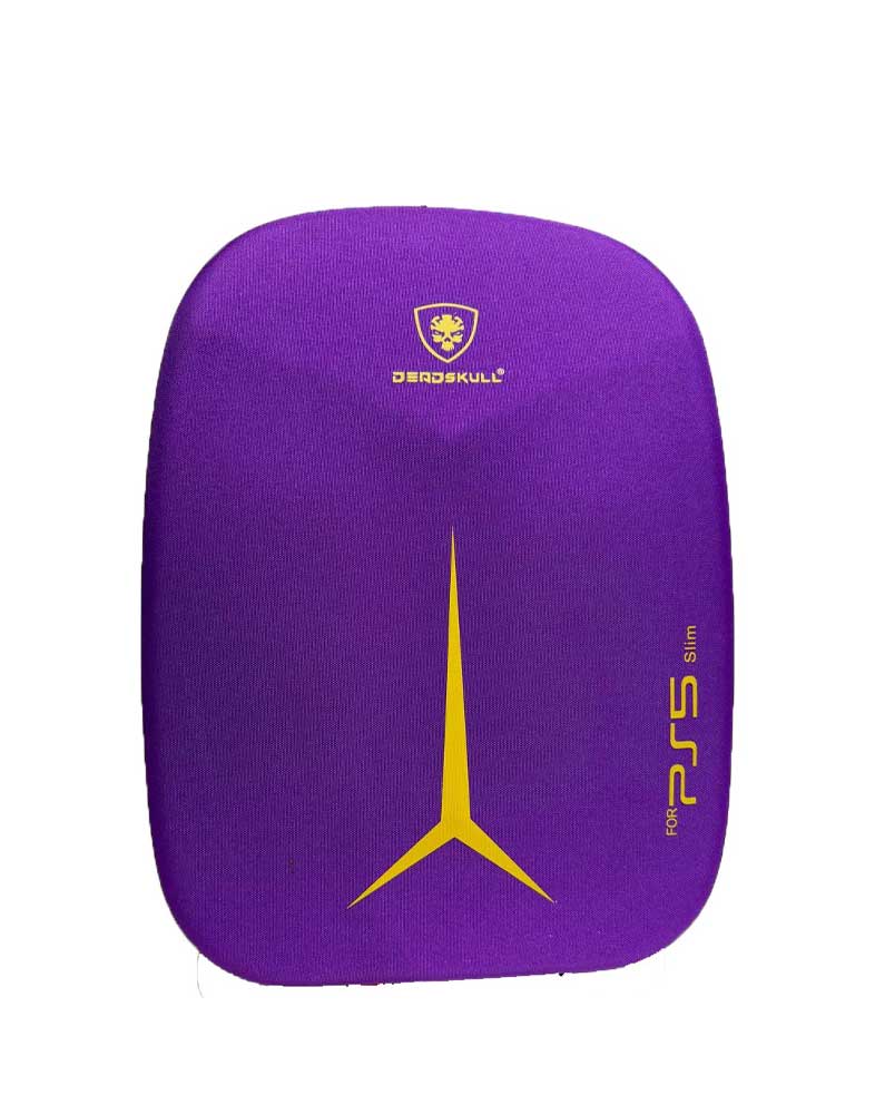 خرید و قیمت کیف کوله پشتی Deadskull برای ps5 Slim رنگ بنفش