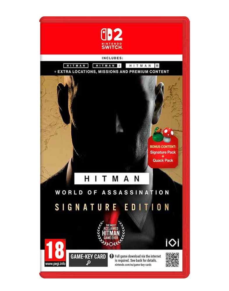 رید و قیمت بازی پلمپ و کارکرده Hitman World of Assassination نسخه Signature Edition برای Nintendo Switch 2