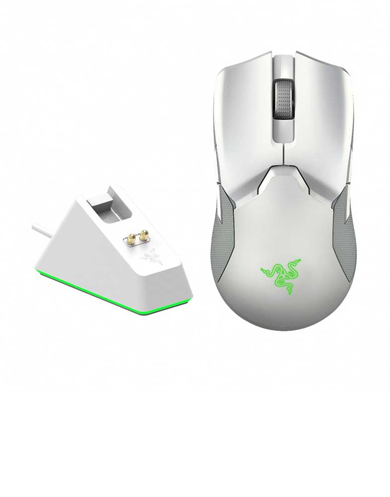 قیمت و خرید موس گیمینگ Razer Viper Ultimate Mercury with Charging Dock